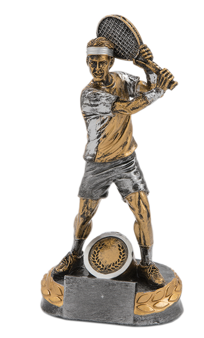 Figur Tennis Herren mit Platz für ein Mini Emblem